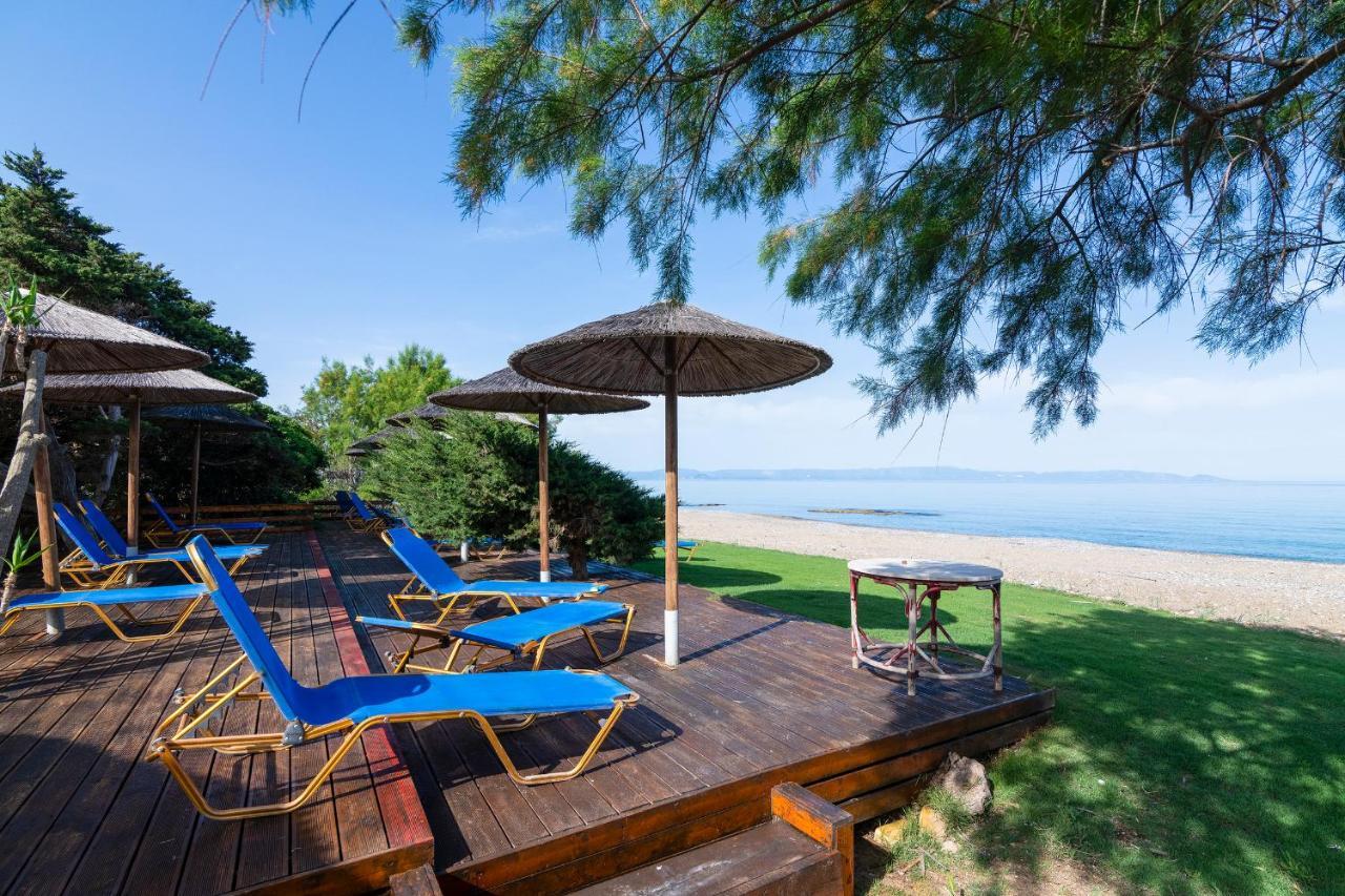 Analipsi Beach Front Villas - Happy Rentals Kastron  ภายนอก รูปภาพ